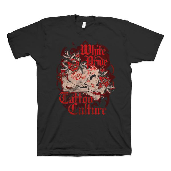 WHITE PRIDE TATTOO CULTURE T-SHIRT