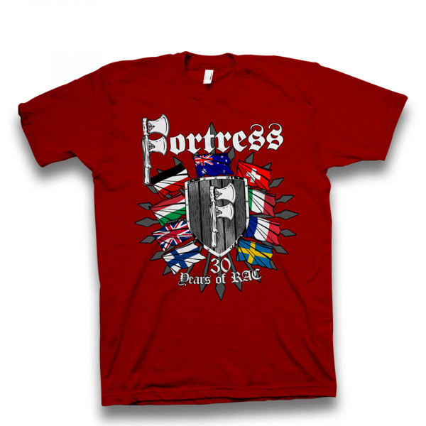 FORTRESS- 30 YEARS YEARS... SHIRT ROT GROS