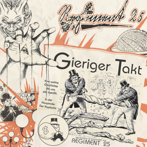 REGIMENT 25 - GIERIGER TAKT - CD