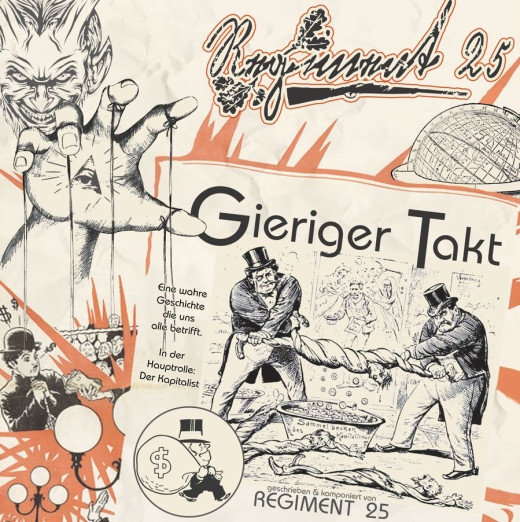 REGIMENT 25 - GIERIGER TAKT - CD