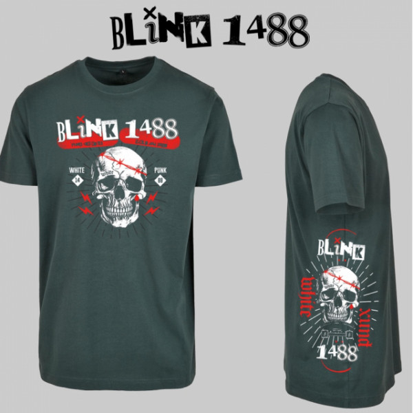 Blink1488 - White Punk T-Shirt
