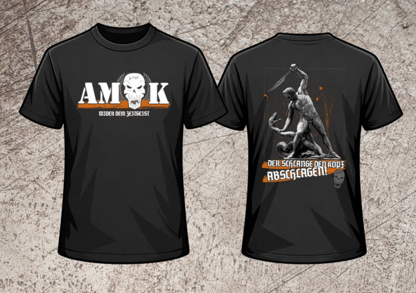 Amok- Der Schlange den Kopf abschlagen T-Shirt