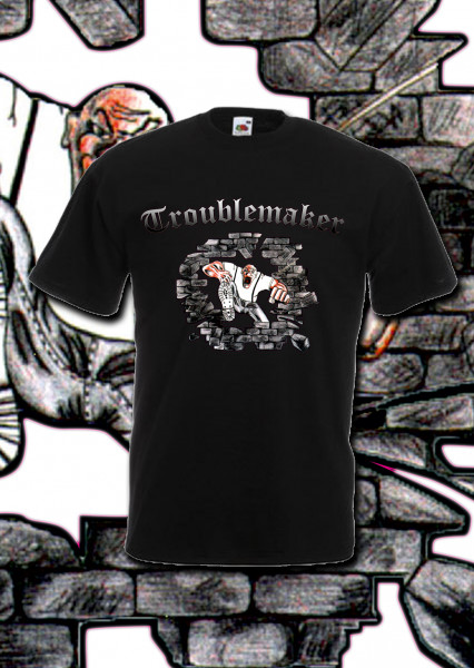 TROUBLEMAKER T-SHIRT SCHWARZ